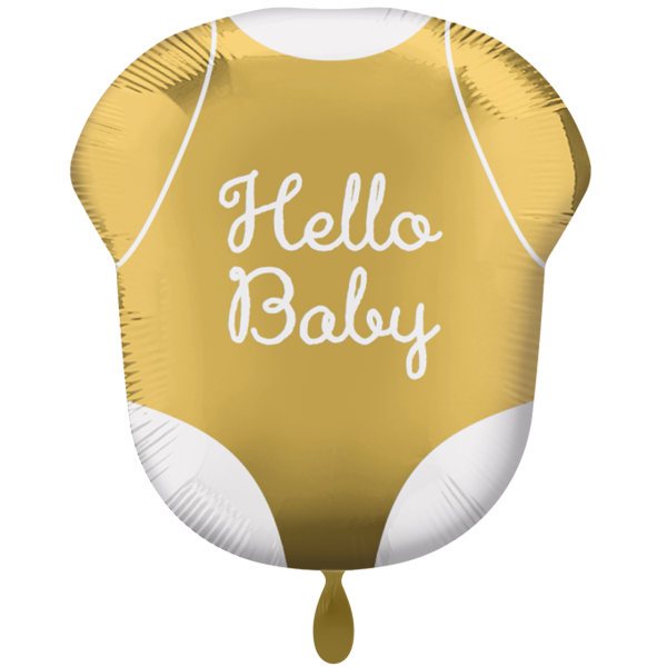 XXL Folienballon Body Hello Baby